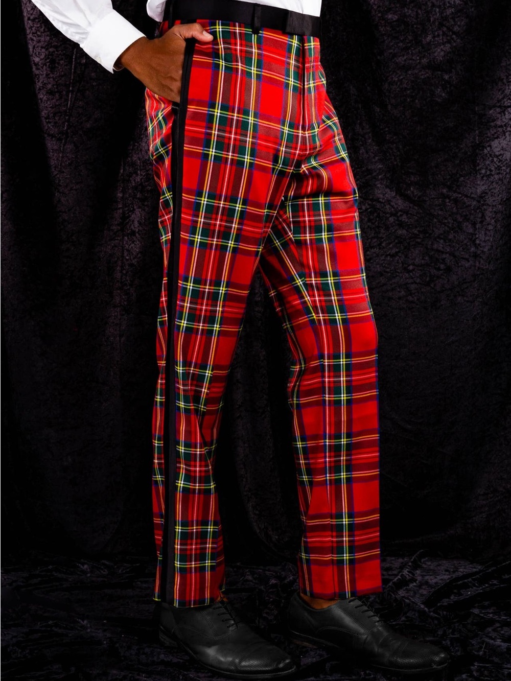 NWT Shinesty The Rockefeller Tartan Plaid Men’s Suit Pants